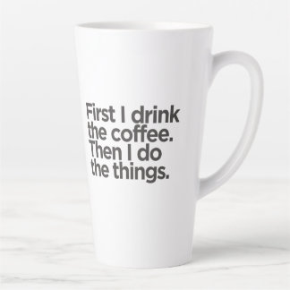 Caneca de Café Latte Primeiro