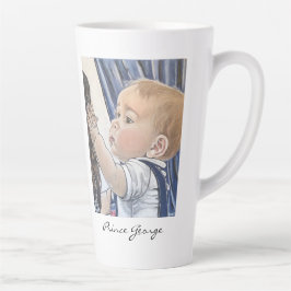 Caneca De Café Latte Príncipe George