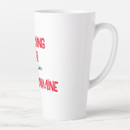 Caneca De Café Latte Procurando Por Dopamina Lette Mug