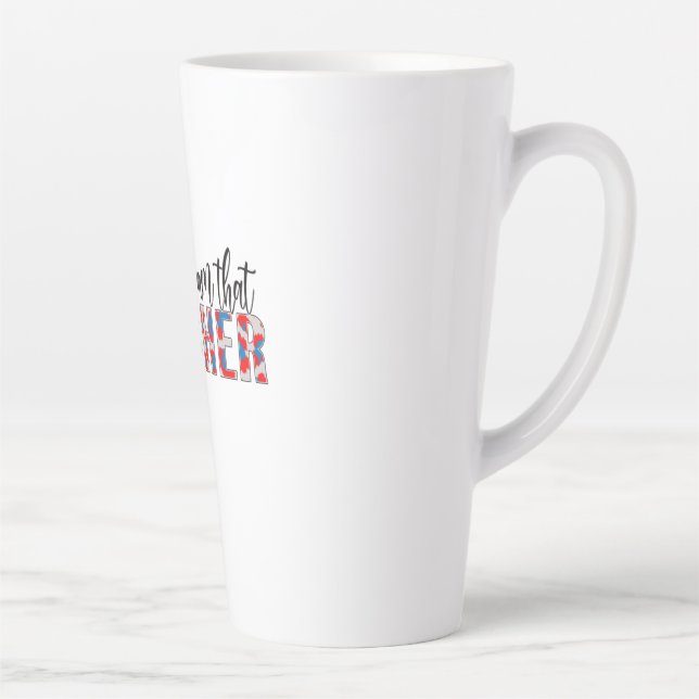 Caneca De Café Latte Professora Arte Eu Sou Aquele Professor (Direita)