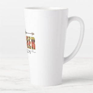 Caneca De Café Latte Professora Arte Melhor Professora Evers