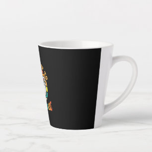 Caneca De Café Latte Professores Do Nível Do segundo Levados Até Ao S
