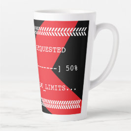 Caneca De Café Latte Progress Bar