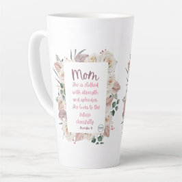 Caneca De Café Latte Provérbios 31 Mãe Mug