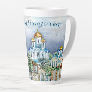 Caneca De Café Latte Província de Zadonskaquarelle