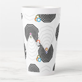 Caneca De Café Latte Pulseiras de Cabelo Antiderrapantes