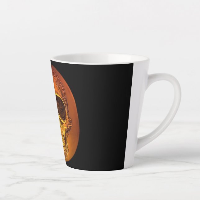 Caneca De Café Latte Pumpkin Mug (Direita)