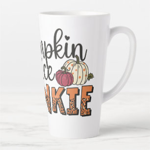 Caneca De Café Latte Pumpkin Spice Junkie Latte Mug