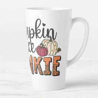 Caneca De Café Latte Pumpkin Spice Junkie Latte Mug