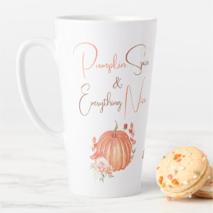 Caneca De Café Latte "Pumpkin Spice" Latte Mug