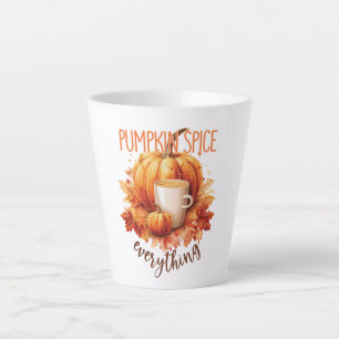 Caneca De Café Latte Pumpkin Spice Tudo