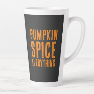 CANECA DE CAFÉ LATTE PUMPKIN SPICE TUDO CAIR