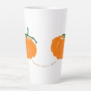 Caneca De Café Latte Pumpkin Spice, Yum!