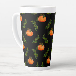 Caneca De Café Latte Pumpkins