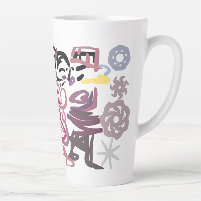 Caneca De Café Latte Quebra-Nozes e Ballet de inverno  (Direita)
