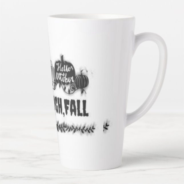 Caneca De Café Latte queda de amor (Direita)