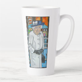 Caneca De Café Latte Queen Elizabeth At Paddington Station