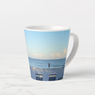 Caneca De Café Latte Quiet Walk Latte Mug