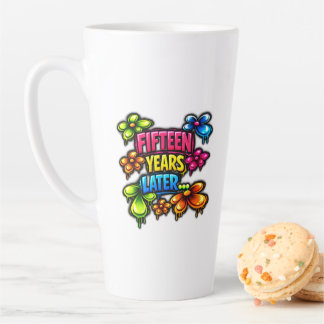 Caneca De Café Latte Quinze Anos Depois