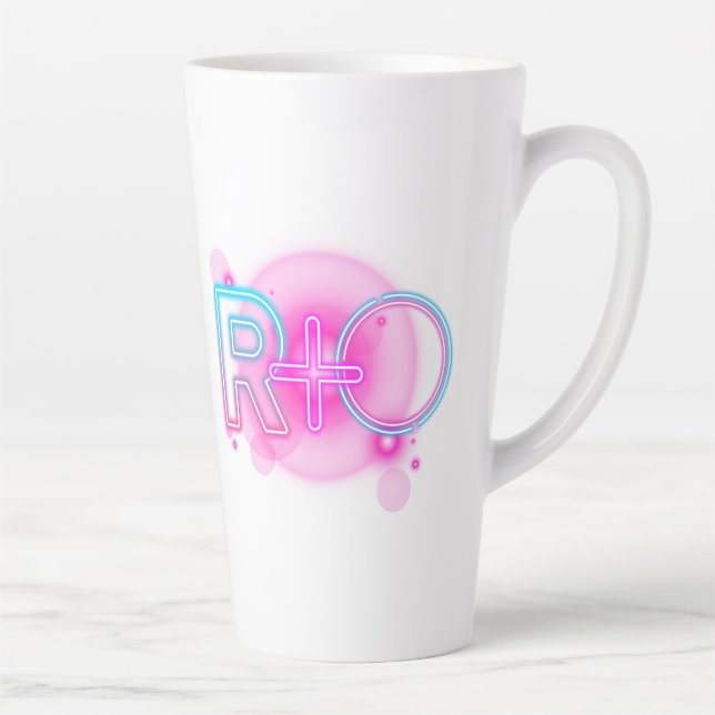 Caneca De Café Latte R & O (Riz & Lady O) Hosts Místicos Podcast (Direita)