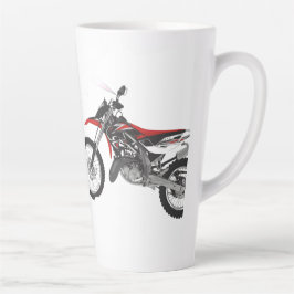 Caneca De Café Latte Racing Bike Art