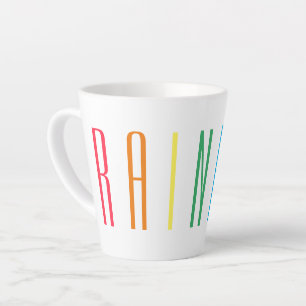 Caneca De Café Latte RAINBOW Latte Mug