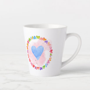 Caneca De Café Latte Rainbow Mug
