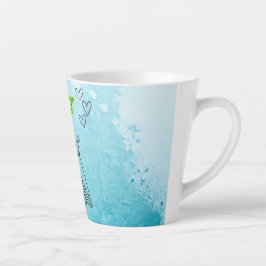 Caneca De Café Latte Rainha Feliz