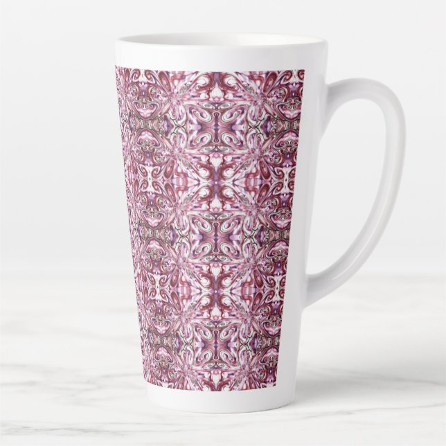 Caneca De Café Latte Rapariga Irritada (Direita)