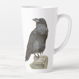 Caneca De Café Latte Raven