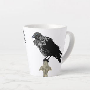 Caneca De Café Latte Raven Incluso