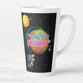 CANECA DE CAFÉ LATTE REACH PARA AS ESTRELAS