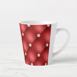 Caneca De Café Latte Red Diamond