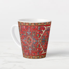 Caneca De Café Latte Red Turco Persa Oriental Clássico
