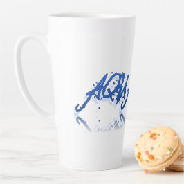 Caneca De Café Latte Reflexão do Aquário