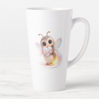 Caneca De Café Latte Regenbogen Glühwürmchen Tasse Kinder
