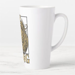 Caneca De Café Latte Rei