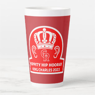Caneca De Café Latte Rei Charles Royal Coronation 2023