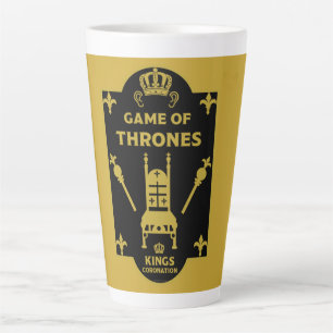 Caneca De Café Latte Rei da coroação real inglesa Charles