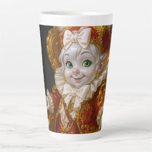 Caneca De Café Latte Rei Menino Real