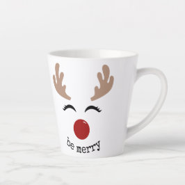 CANECA DE CAFÉ LATTE REINDEER BE FELIZ LATTE MUG