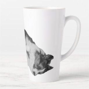 Caneca De Café Latte Relaxamento Puro