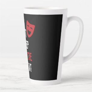 Caneca De Café Latte Repetição do Sono - Ator Musical da Broadway Gif