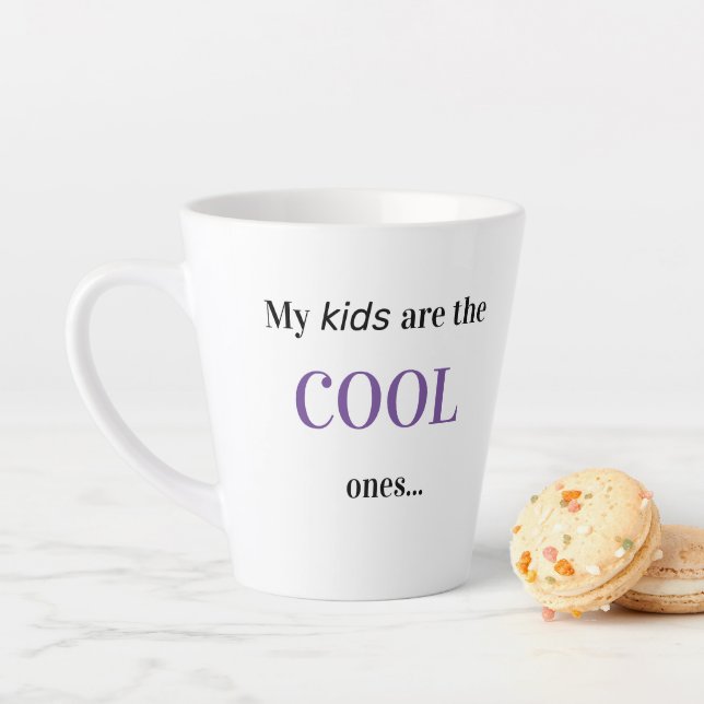 Caneca De Café Latte Resultado de uma mãe incrível com assinatura (In Situ)