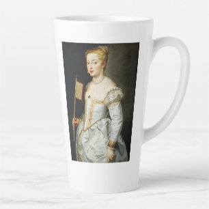 Caneca De Café Latte Retrato de uma Senhora Peter Paul Rubens