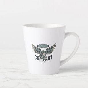 Caneca De Café Latte Retro Eagle Company Design Americano