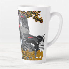 Caneca De Café Latte Reusable Grocery Bag