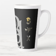 RICH Latch Mug Abstrato Trend Interior Decor Black