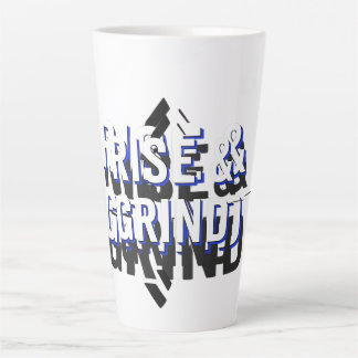 Caneca De Café Latte rise and grind