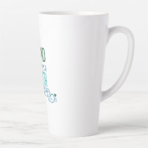 Caneca De Café Latte Ritmo Cupido De Presente Do casal Com Estúpido